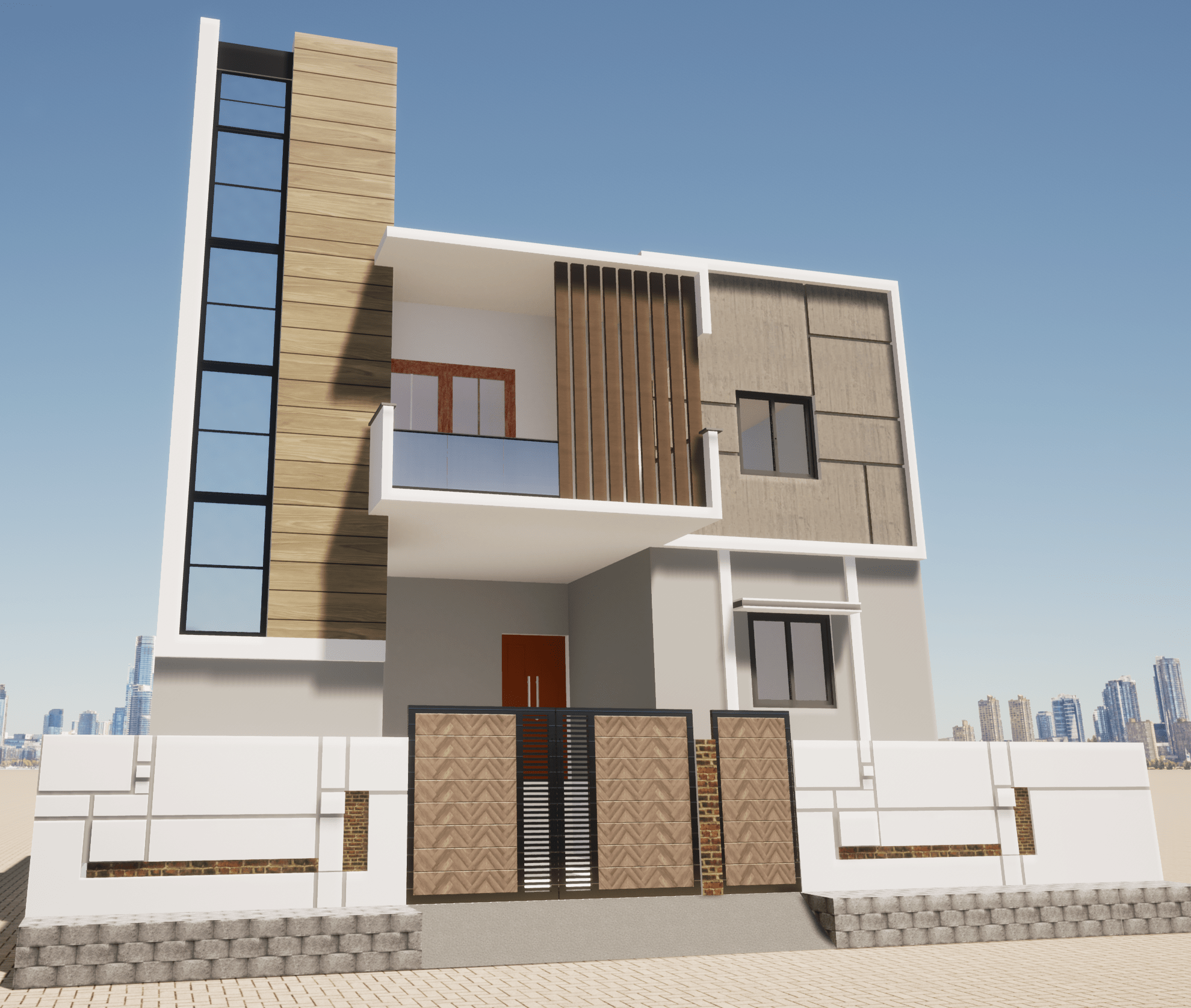 Duplex House At Pallikaranai Bluemoon Construction