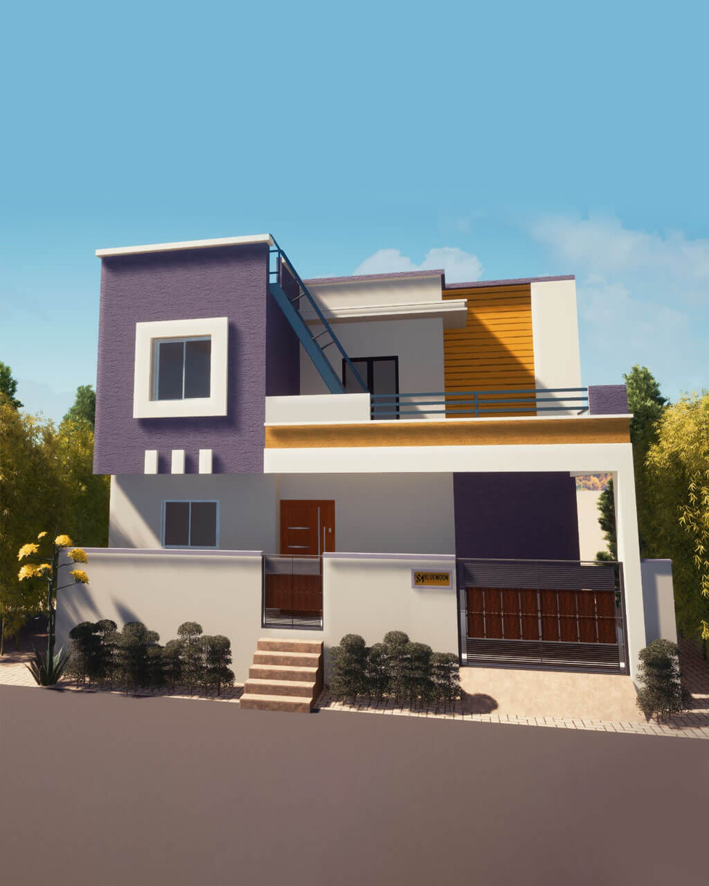 Duplex House In Redhills – Bluemoon